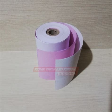 Jual Kertas Struk Rangkap Atau Ncr Ply Ukuran X Putih Pink