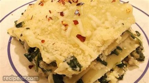 Spinach Mushroom Lasagna