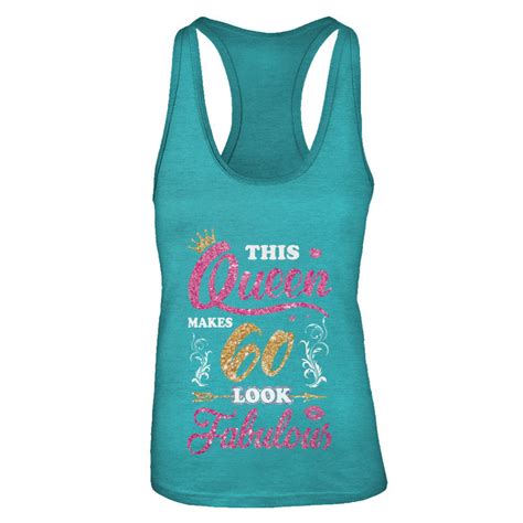 This Queen Makes 60 Look Fabulous 1964 60th Birthday Shirt And Tank Top