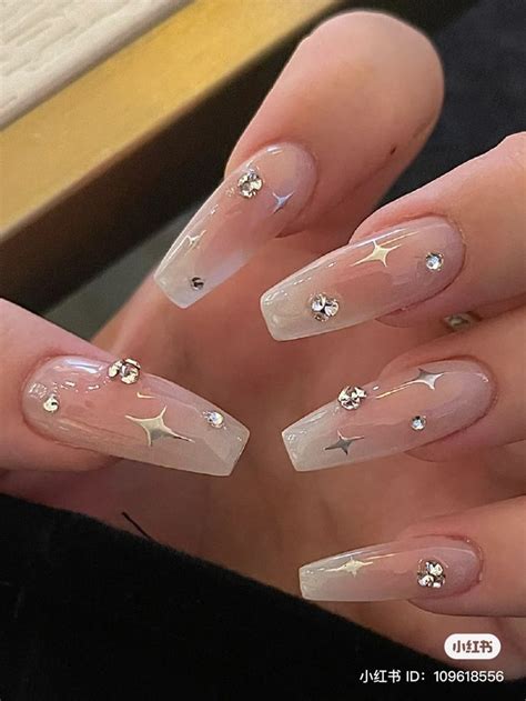 Xiaohongshu Xhs Long Douyin Nails Aesthetic Inspo Chinese Nails