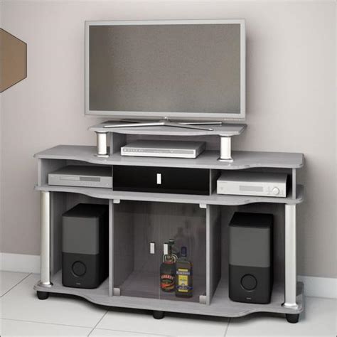 Rack Para Tv At Polegadas Luxo Jb Bechara Gris Preto Rack