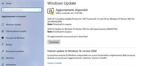 Aggiornamento Windows Rilasciata La Nuova Beta Con Tante Novit