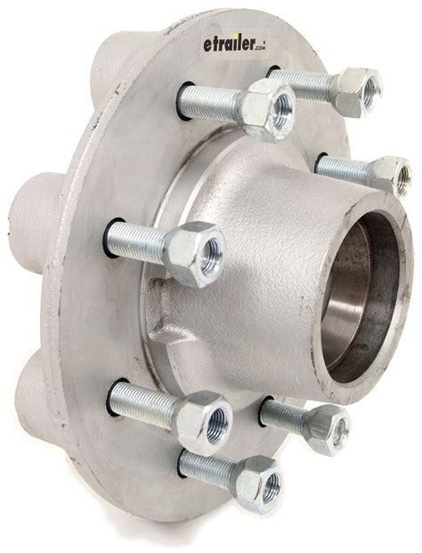 Dexter Trailer Idler Hub Assembly For 5 200 Lb To 7 000 Lb Axles 8 On 6 1 2 Galvanized