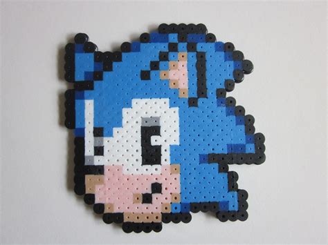 Perler Bead Sonic The Hedgehog By Pamgabriel On Deviantart