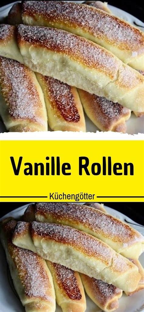 Vanille Rollen Vanilla Bread Recipe Healthy Dessert Recipes Sweet