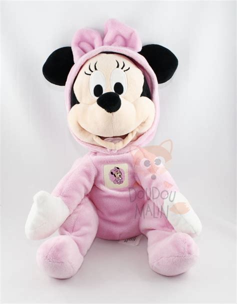 Disney Doudou Peluche Minnie Rose Pyjama