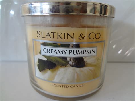 Bath Body Works Slatkin Co Creamy Pumpkin Scented Candle Oz