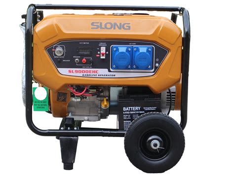 Slong 5kw Electric Start Gasoline Generator Portable Electric Start