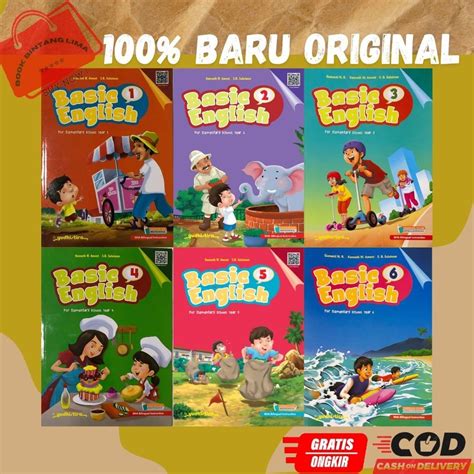 Jual Buku Basic English Kurikulum Merdeka Kelas Sd Mi