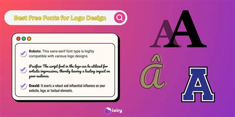 The Best Fonts For Making Your Logo Stand Out Ixiry Blog