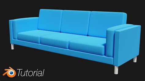 2 93 Blender Tutorial Quick Sofa For Beginners YouTube