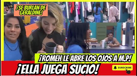 Romeh Explota Con Aleska Por Falsa Que Es Aleska La Casa De Los