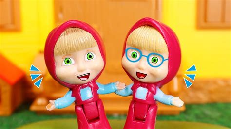 Masha And The Bear Toys 🐻 Masha´s Sister Youtube