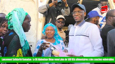 Solidarit Ramadan Le Dg Abdoulaye Di Ye Remet Plus De Kits