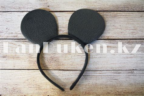 Ободок для праздников Мышиные ушки (серый). Красивый образ и забавная ...