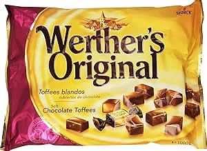 Werther S Original Toffee Blandos Cubiertos En Chocolate Caramelos