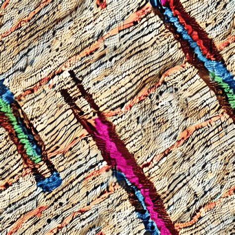 Hessian Burlap Design Bigger Stitch Multi Coloured · Creative Fabrica