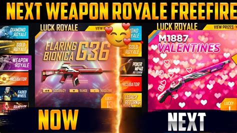 Next Weapon Royale In Free Fire Free Fire Next Weapon Royale Next