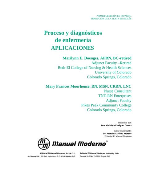 SOLUTION Proceso Y Diagnosticos De Enfermeria Studypool