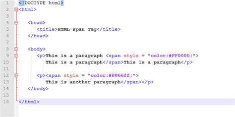 HTML Span Tag Tutorialpath TutorialPath