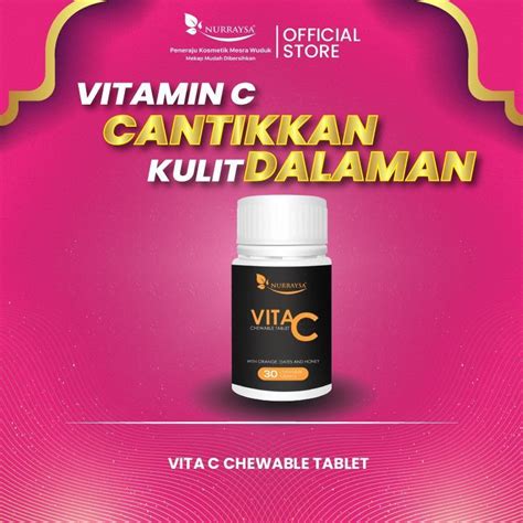 Fg Vita C Chewable Tablet Shopee Malaysia