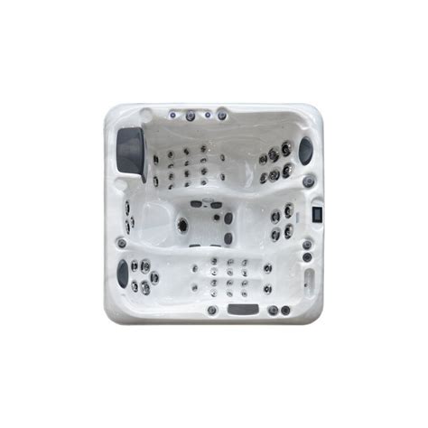 Luxuria Spas Person Jet Acrylic Square Hot Tub With Ozonator Wayfair