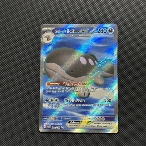 TCG POKEMON 244 193 Clodsire EX Paldean SR Hobbies Toys