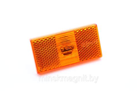 Фонарь габаритный ПАЗ (оранжевый 12/24V, AMP) 50.3731-02 КамАЗ: продажа ...