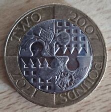 2007 Two Pound Coin Act Of Union Tercentenary Coin Parade