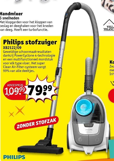 Philips Stofzuiger XB2122 09 Aanbieding Bij Kruidvat