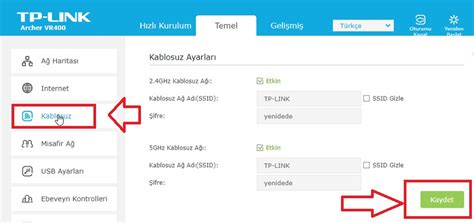 Tp Link Archer Vr Modem Kurulumu Resimli Anlat M Sosyal Destek
