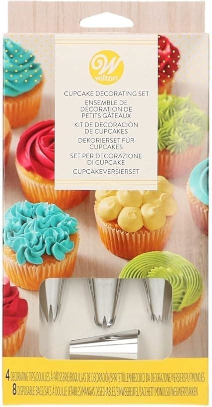 Wilton Cupcake Decorating Icing Tips 12 Piece Set Mx