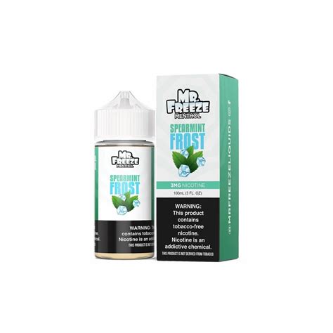 Mr Freeze Spearmint Frost 100 Ml Cloud Masters Brasil