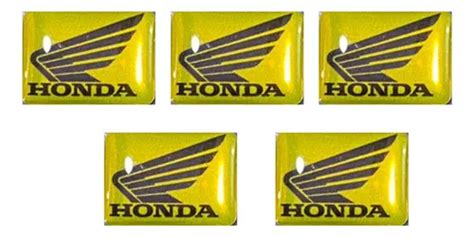 Adesivos Emblema Painel Mesa Tanque Honda Gold Dourado