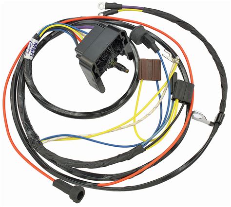 M H Wiring Harness Engine 1969 Chevelle El Camino V8 Warning