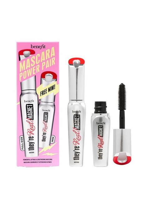 Benefit Mascara Power Pair Theyre Real Magnet Extreme Lengthening