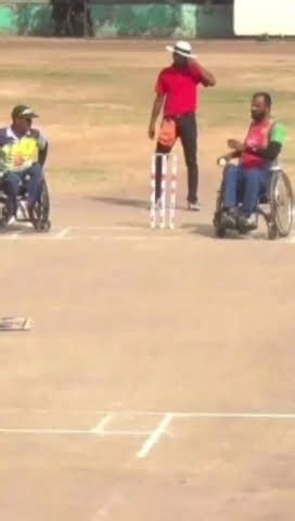 Indian Wheelchair Cricket Moments Youtube