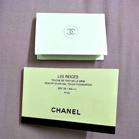 Chanel les beige gel touch foundation & LE blanc compact foundation ...