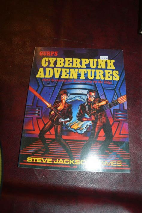 GURPS Cyberpunk Adventures roleplaying Dark Scenarios Steven Jackson ...