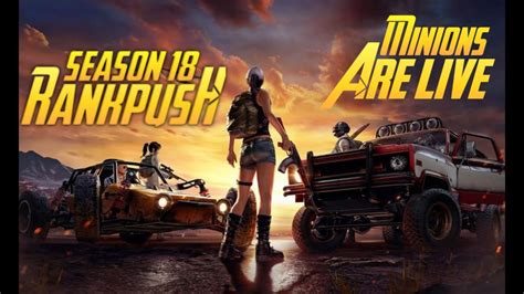 PUBG MOBILE LIVE STREAM Rankpush Road To Ace Season 18 Full