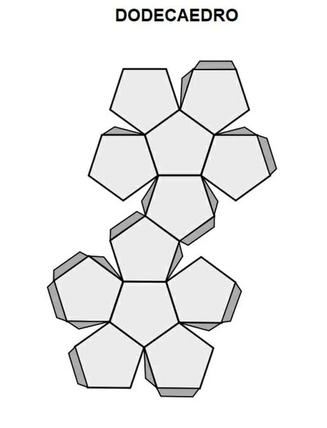 Figuras geométricas para recortar y armar en papel