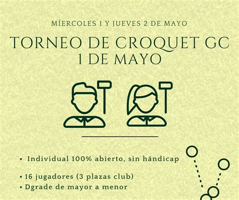 Torneo De Croquet GC 1 De Mayo