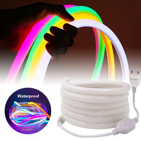 Round Neon Led Light Strip V Led Tube Flexible Rope