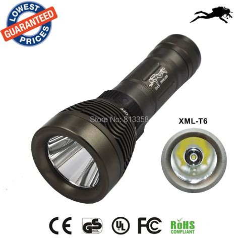 AloneFire Q2 Professional Diving Flashlight Underwater CREE XML T6 LED