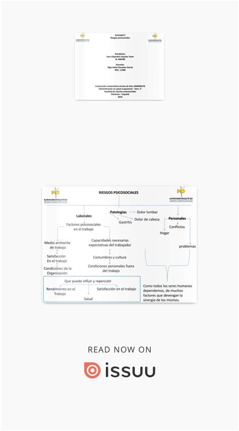 Actividad 2 Riesgos Psicosociales Mapa Conceptual