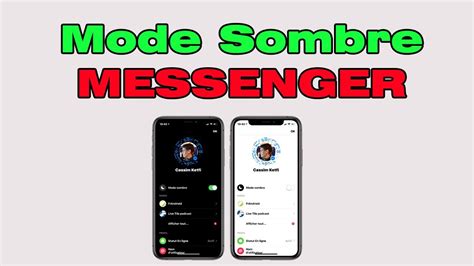 Comment Activer Le Mode Nuit Mode Sombre Sur Facebook Messenger