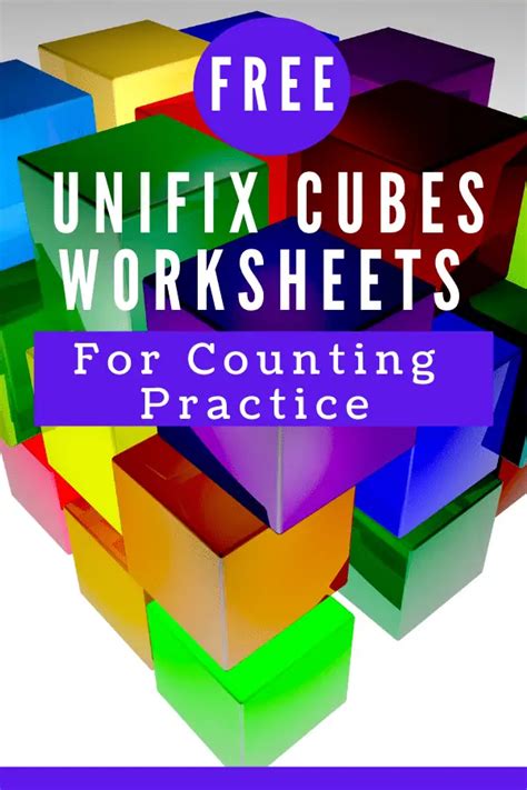 Free Unifix Cubes Printables For Beginner Math