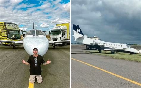 Avi O Do Cantor Murilo Huff Cai Em Vala No Aeroporto De Goi Nia Jd