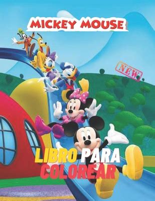 Mickey Mouse Libro Para Colorear Disney Mickey Mouse Para Nios Y