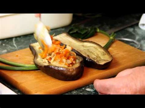 Вкусные фаршированные баклажаны - рецепт - YouTube
